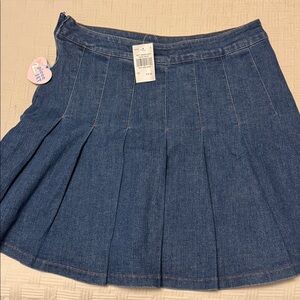 Haute Monde Classic Blue Denim Skirt